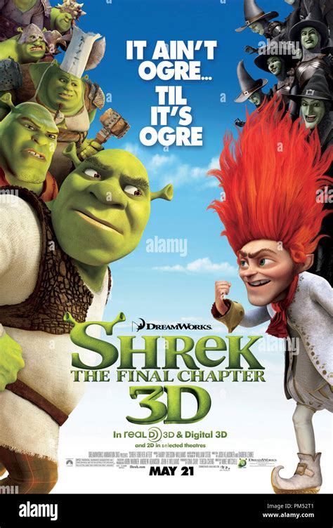 Shrek Forever After Poster © 2010 Dreamworks Animation Llc All