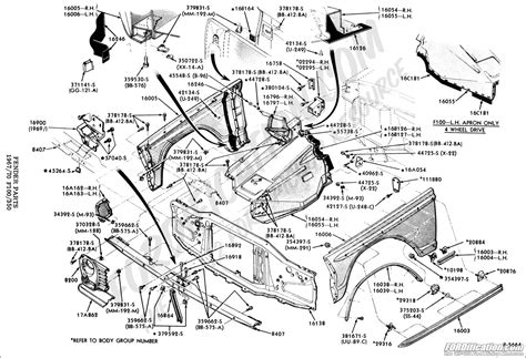 Ford Truck Technical Drawings And Schematics Section D Frame Body