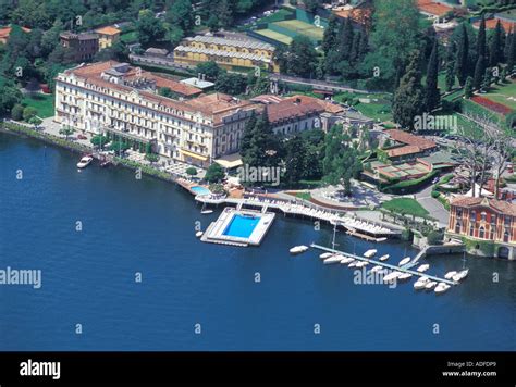 Villa D Este Hotel Cernobbio Como Lake Lombardy Italy Stock Photo Alamy