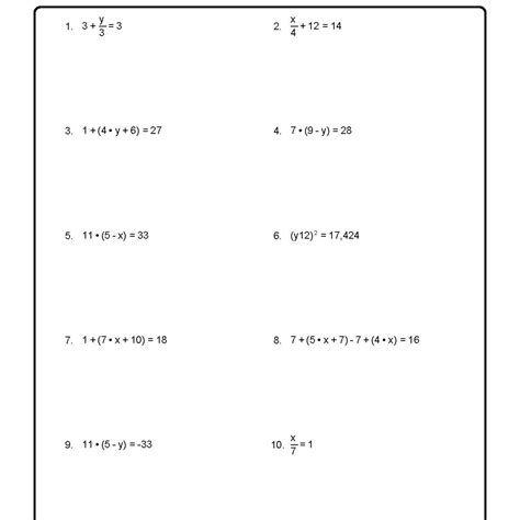Solving for determinant, solving for integrals, solving for x triangles, solving for kb, solving for inflation Solving Formulas For A Specific Variable Worksheet - Just ...