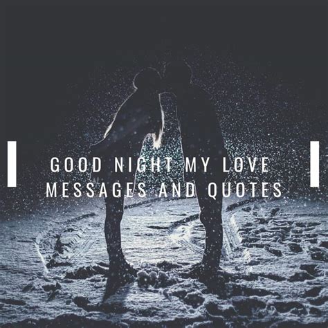 Best Goodnight My Love Messages Wishes And Quotes Za