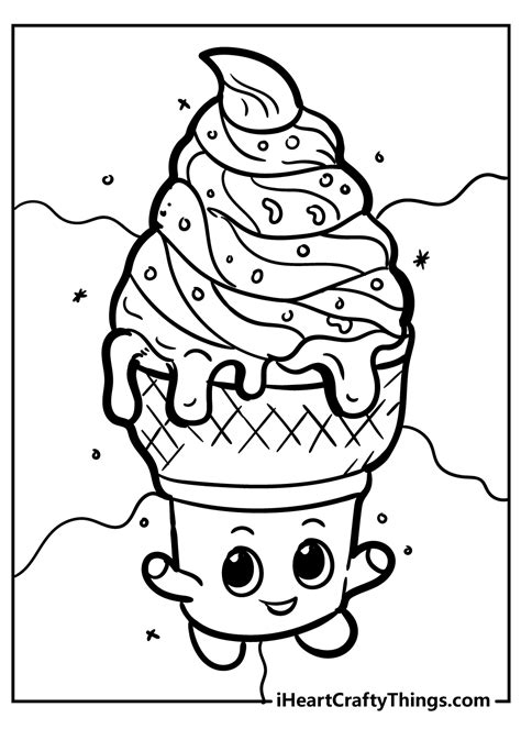 Printable Cute Shopkins Coloring Pages