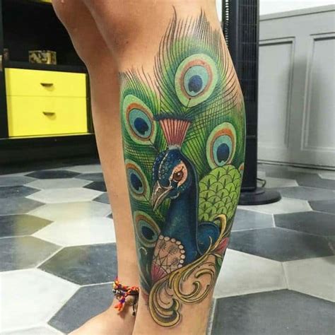 Top 109 Best Peacock Feather Tattoo Ideas 2021 Inspiration Guide