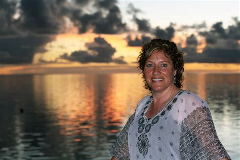 Sunset Enjoying The Sunset From Our Overwater Bungalow Nancy And