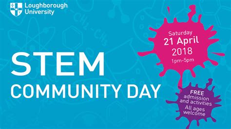 People Of All Ages To Be Inspired At Stem Community Day 2018 News And