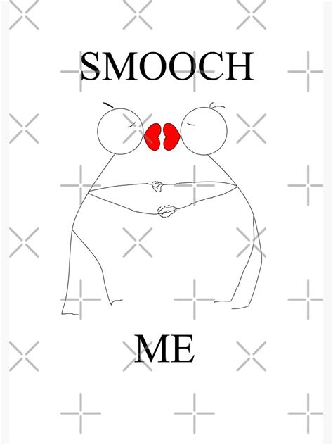 Smooch Me Sticker By Oxoxoxo Redbubble