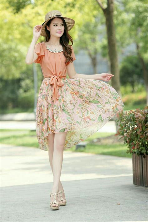 Trend Terbaru Korean Summer Fashion Dress