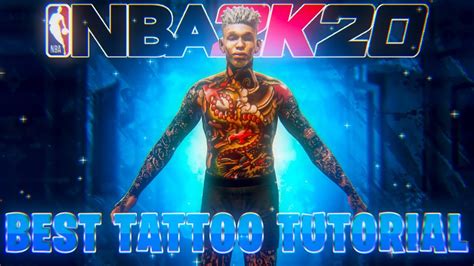 Best Tattoo Tutorial In Nba 2k20 Best Drippy Tattoos On Nba 2k20