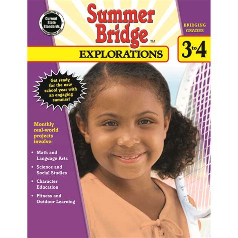 Carson Dellosa Summer Bridge Explorations Grade 3 4 Cd 704652