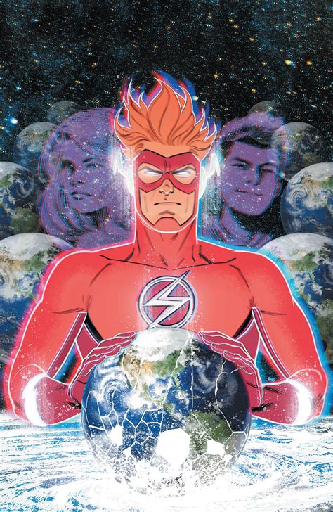 EXCLUSIVE PREVIEW: Wally West Becomes Doctor Manhattan in Flash Forward
