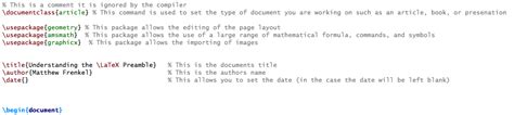 Creating A Document Getting Started With Latex Research Guides At