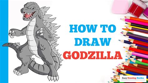 Drawing Godzilla Step By Step How To Draw A Godzilla Godzilla Sexiz Pix