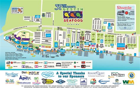 Map Destin Florida Attractions Share Map