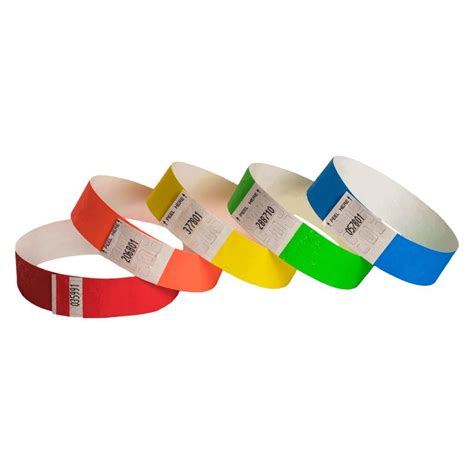 Customized Tyvek Paper Wristband Devote Silicone