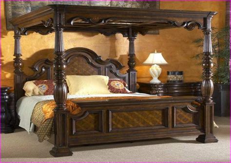 Modern California King Canopy Beds Cool Designs King Bedroom Sets