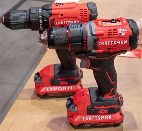 First Thoughts On The New Craftsman V20 Cordless Drills And Drivers