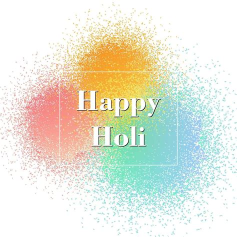 Happy Holi English Text On Pichkari Vector Illustration Happy Holi
