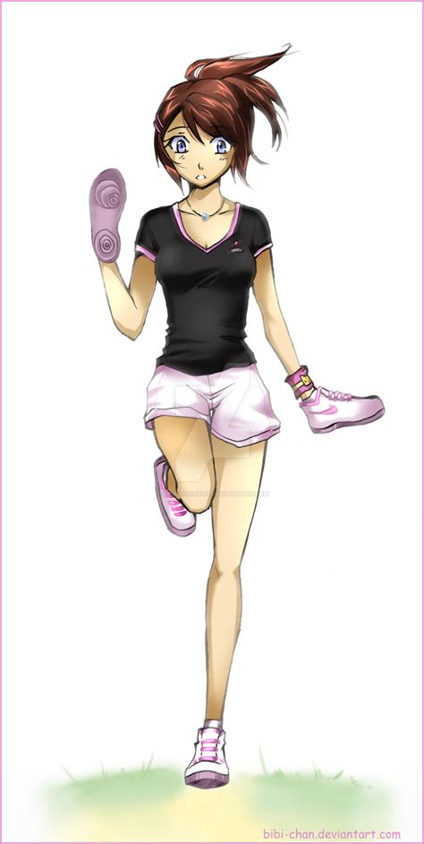 Cm Cute Running Girl By Apollyon2011 On Deviantart