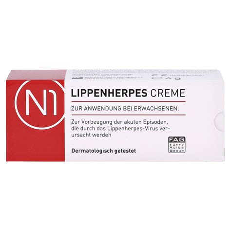 N1 Lippenherpes Creme 2 Gramm Online Kaufen Medpex