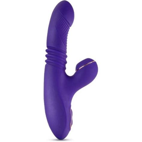 Lush Iris Thrusting And Clit Stim Vibe Purple Sex Toys And Adult