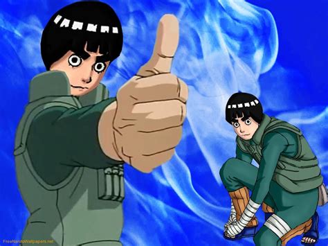 Naruto Characters Rock Lee