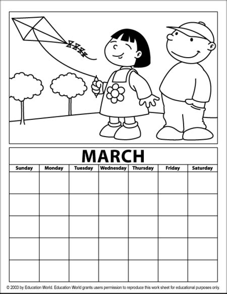 January Calendar Coloring Pages September Coloring Calendar Education