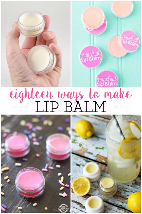 Use beeswax, coconut oil, and almond oil and see lots of here's a perfect summer diy! 18 Ways to Make DIY Lip Balm