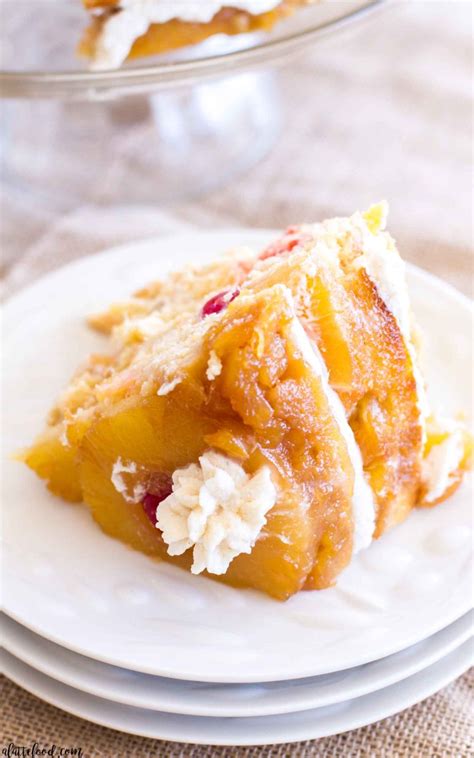 Maybe you would like to learn more about one of these? {Triple Layer} Pineapple Upside-Down Cake - A Latte Food