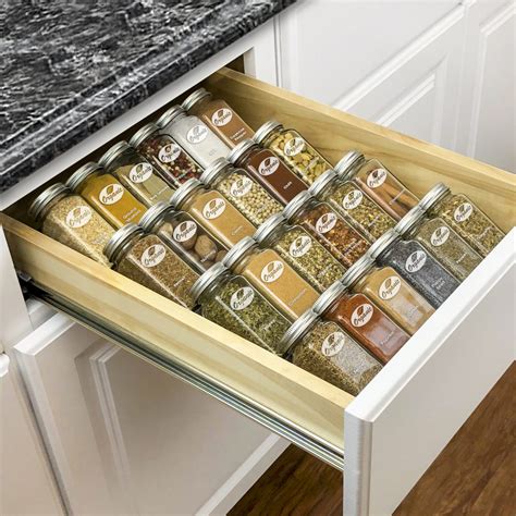 Clever kitchen organizers at ikea with images ikea kitchen. 430411 Spice Rack Tray Insert Drawer Organizer Medium ...