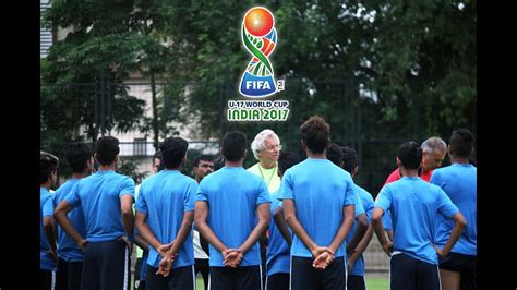 india u 17 fifa u 17 world cup 2017 team training youtube