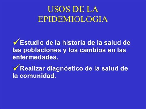 Historia De La Epidemiologia