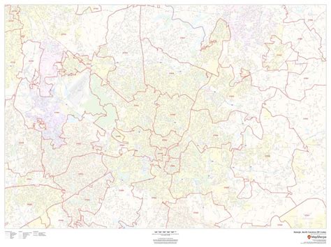 Zip Code Map Of Raleigh Nc Oconto County Plat Map