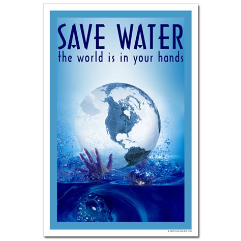 Saving Water Posters