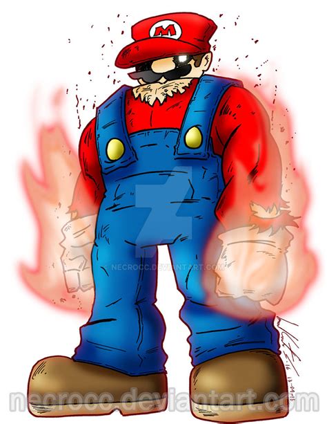 Poster Hyper Super Mario By Necrocc On Deviantart