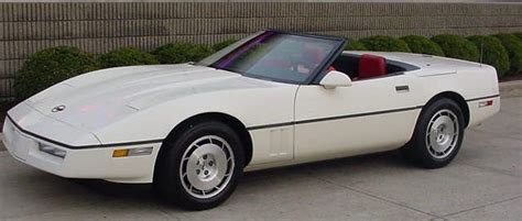 1986 Chevrolet Corvette C4 Production Statistics Facts Features And