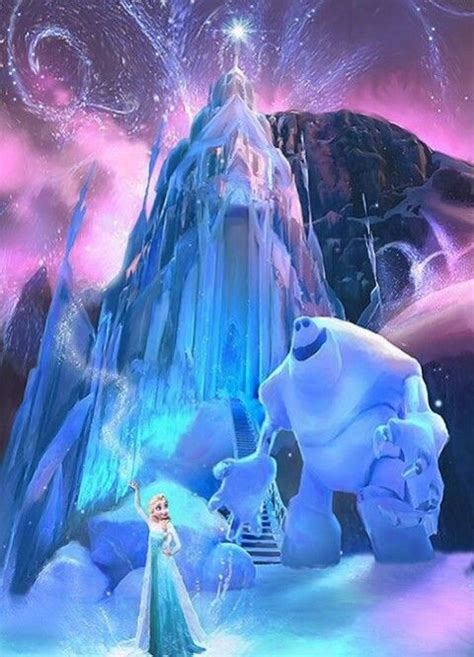 Elsa And Marshmallow Disney Art Disney Frozen Elsa Art Disney Princess Frozen