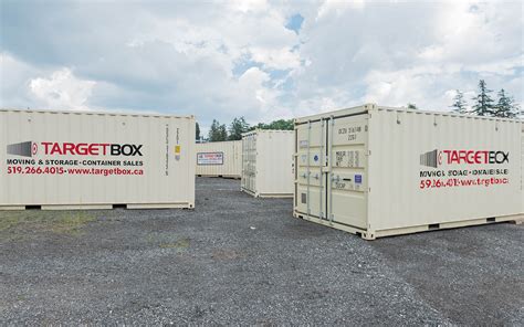 Storage Pod Rentals In London Targetbox Container Rental And Sales