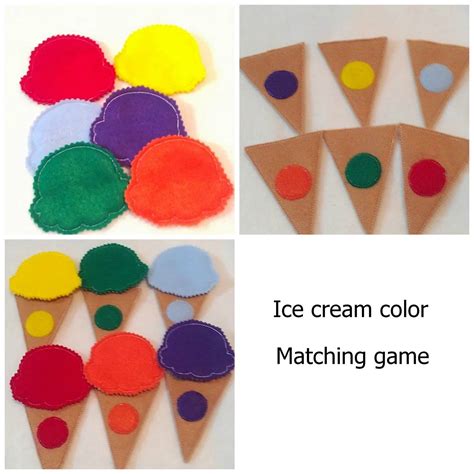 Color Matching Game Toddler Learning Activity For Busy Bags Etsy