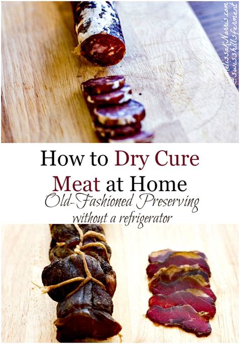 How To Dry Cure Meat At Home Melissa K Norris
