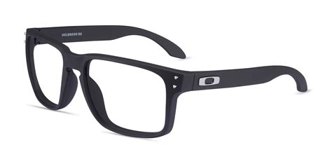 Oakley Holbrook Rx Rectangle Satin Black Frame Glasses For Men Eyebuydirect