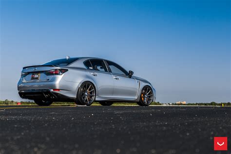There's no hybridization or forced induction to complicate things. Silver Lexus GS-F With Vossen X Work Custom Wheels — CARiD ...