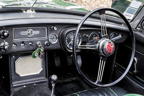 1967 Mgb Roadster Interior Photograph By Georgia Fowler Pixels