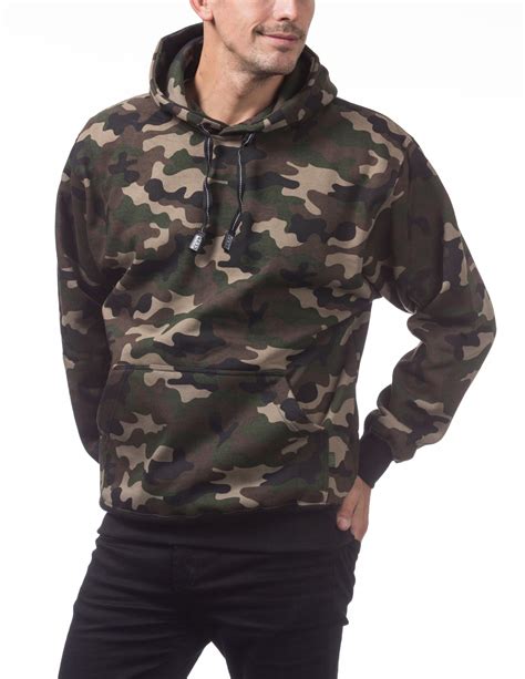 142 Camo Green Camo Heavyweight Pullover Hoodie 13oz Camo