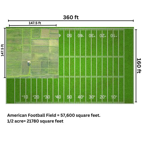 How Big Is Half Acre Land Spatiality Blog