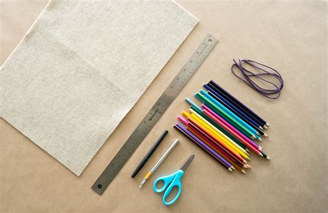Pencil Roll Diy For Beginners Kiwico