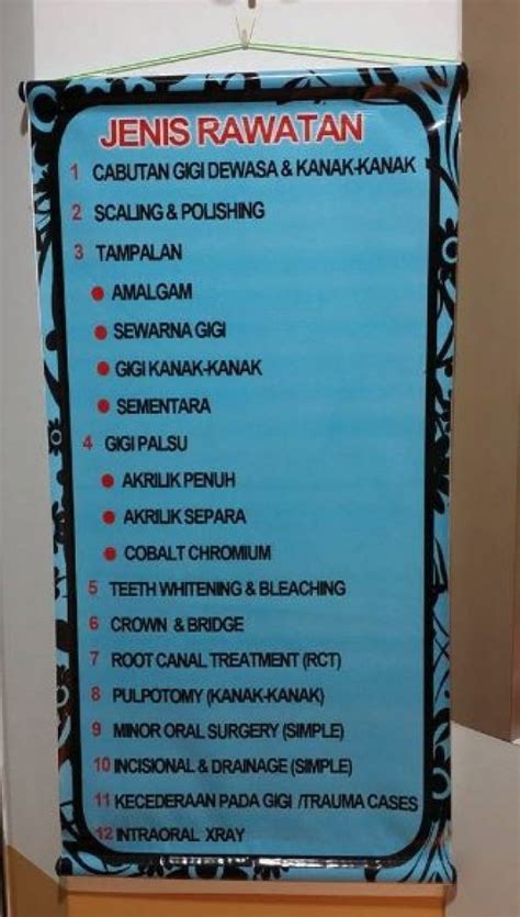 Call for appoinment before your visit. Klinik Pergigian Arzleen Apandi, Doktor Gigi in Sungai Petani