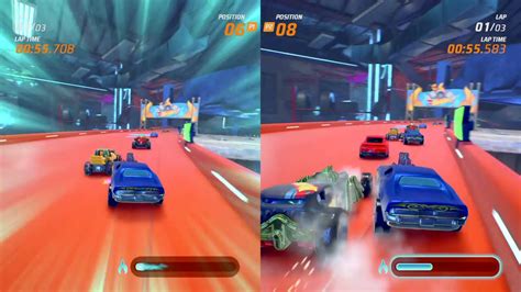 Hot Wheels Unleashed Split Screen Gameplay Ps4 Youtube