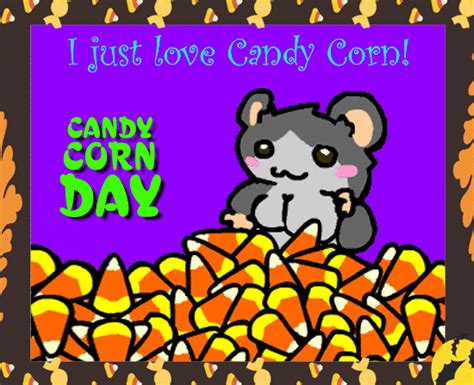 I Just Love Candy Corn Free Candy Corn Day Ecards Greeting Cards