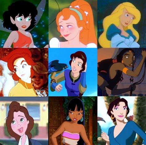 Below is a list of animated movies from walt disney pictures/the walt disney company. Non-Disney Heroines - heroínas de caricaturas de la ...