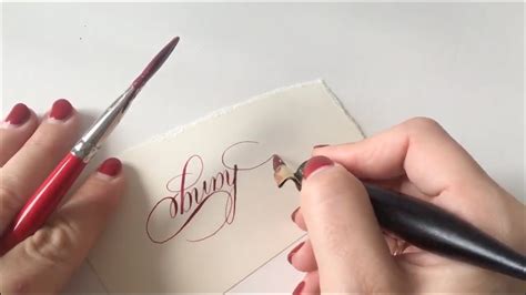 Awesome Copperplate Calligraphy Compilation Youtube